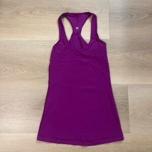 lululemon purple racer back tank